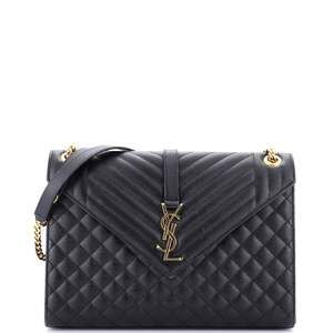 Saint Laurent Classic Envelope Satchel #176695S16B